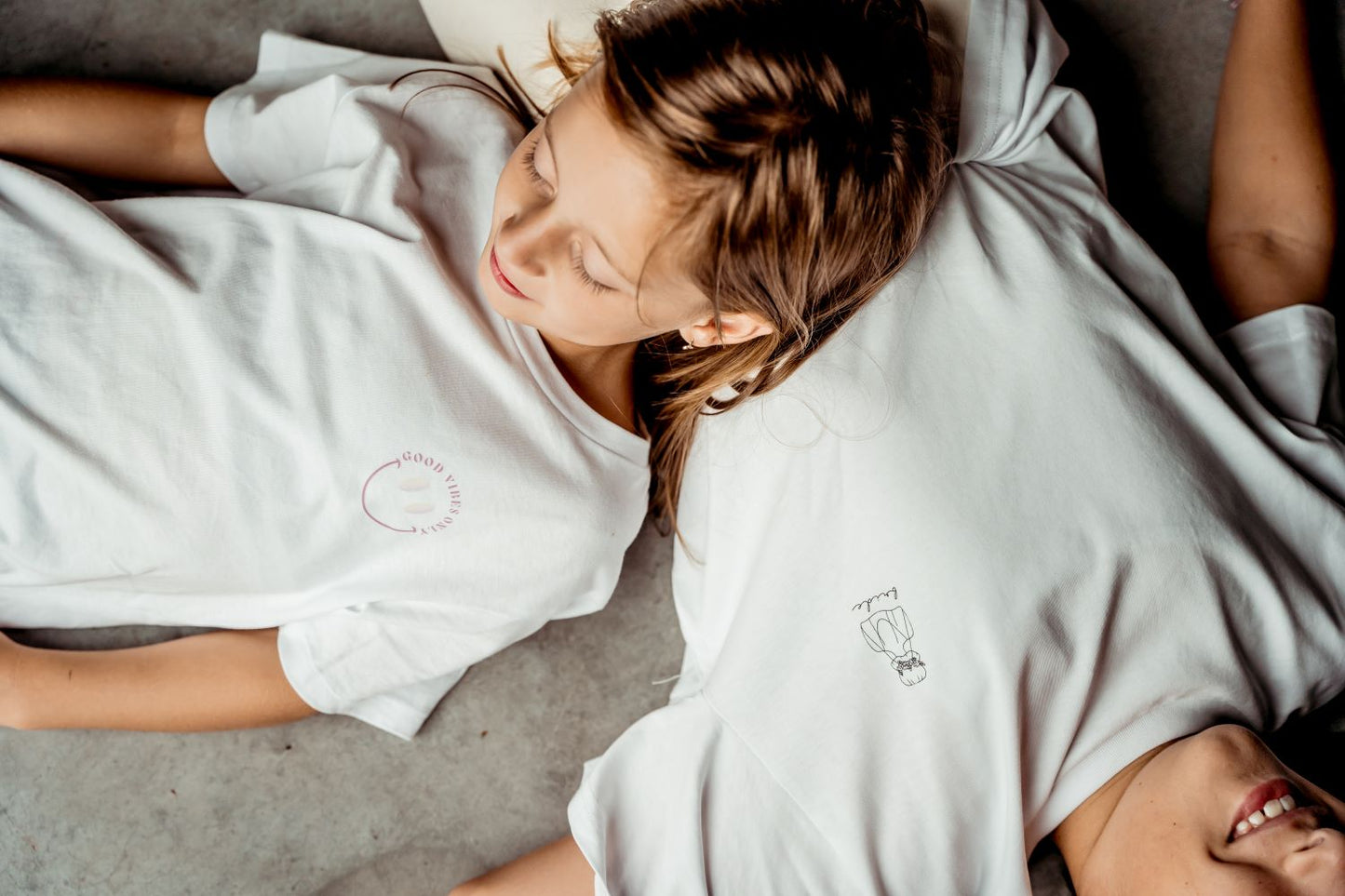 Tshirt Kids | Good vibes only | Pink