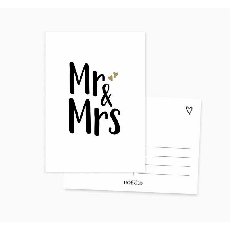 Kaart Mr & Mrs