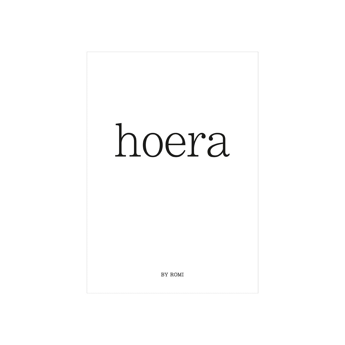 Kaart | Hoera